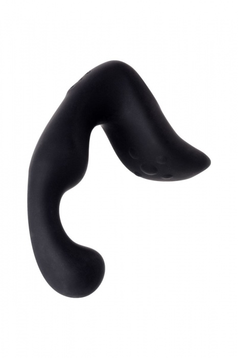 Чёрный изогнутый вибростимулятор простаты Erotist - Erotist Adult Toys - в Новосибирске купить с доставкой
