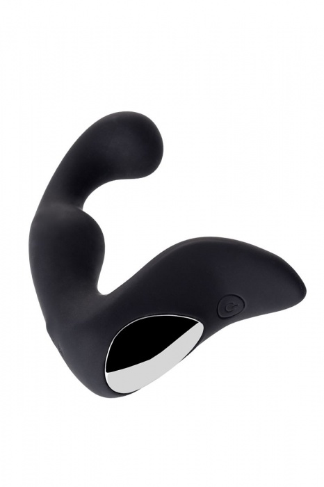 Чёрный изогнутый вибростимулятор простаты Erotist - Erotist Adult Toys - в Новосибирске купить с доставкой