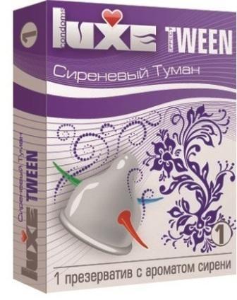 Презерватив Luxe Tween  Сиреневый туман  с ароматом сирени - 1 шт. - Luxe - купить с доставкой в Новосибирске