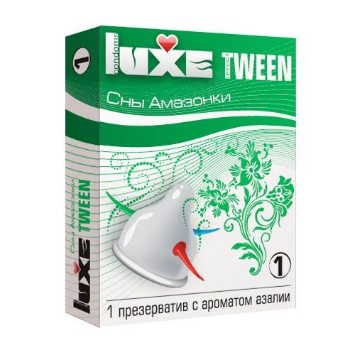Презерватив Luxe Tween  Сны амазонки  с ароматом азалии - 1 шт. - Luxe - купить с доставкой в Новосибирске