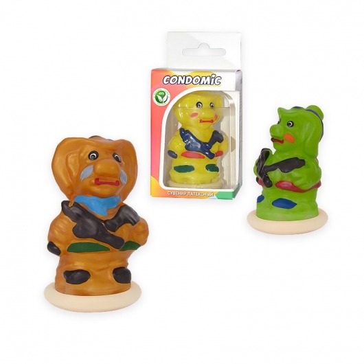 Сувенирный латексный презерватив  Ковбой - Sitabella - купить с доставкой в Новосибирске