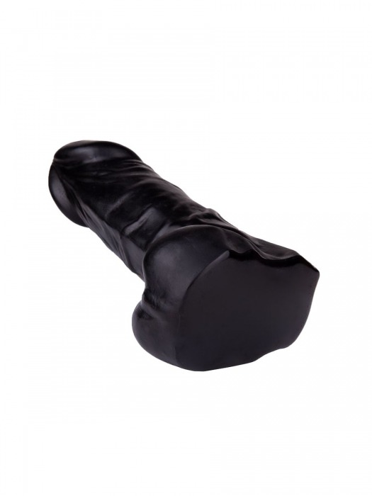 Фаллоимитатор-гигант  Ганнибал  с мошонкой - 23 см. - Джага-Джага