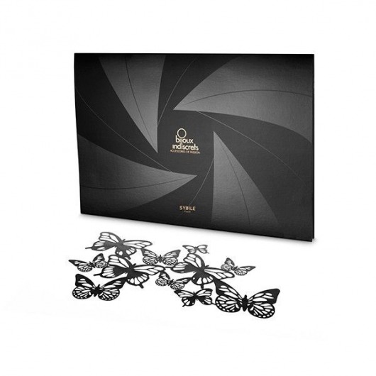 Маска на глаза в виде бабочек SYBILLE - Bijoux Indiscrets купить с доставкой
