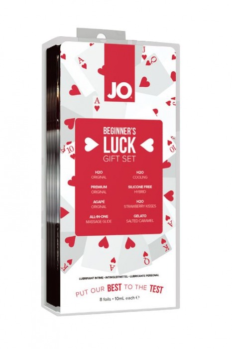 Подарочный набор смазок Beginner’s Luck Kit – 8 саше по 3 мл. - System JO - купить с доставкой в Новосибирске