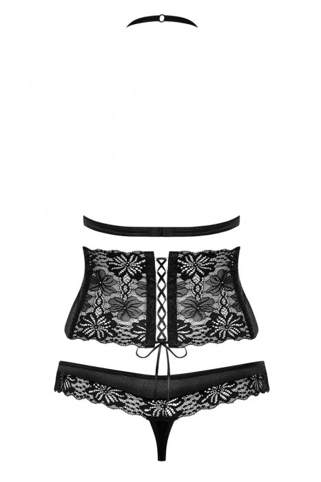 Роскошный комплект с широким поясом - Obsessive купить с доставкой