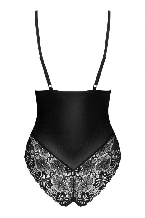 Роскошное боди с кружевами (большой размер) - Obsessive купить с доставкой
