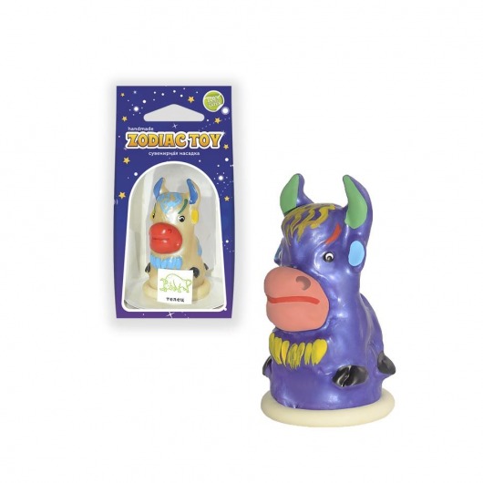 Сувенирный латексный презерватив  Телец - Sitabella - купить с доставкой в Новосибирске