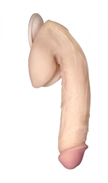 Сувенирный фаллос на присоске 04 - 23,5 см. - LOVETOY (А-Полимер) - купить с доставкой в Новосибирске
