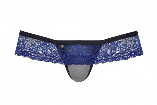 Соблазнительные кружевные трусики-стринги - Obsessive купить с доставкой