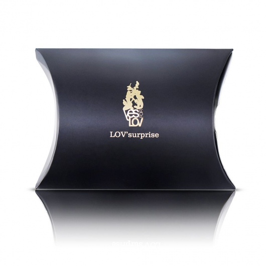 Набор Love Surprise - 2 саше массажных масел и мини-постер - YESforLOV - купить с доставкой в Новосибирске