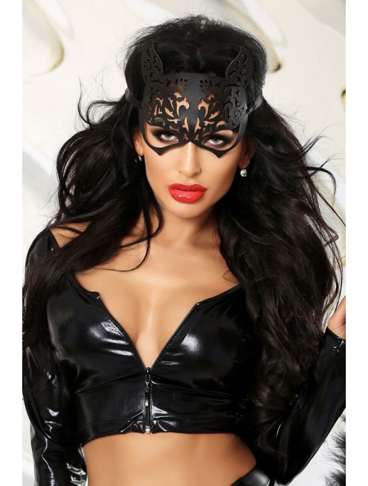 Ажурная маска кошки Kitty mask - Lolitta купить с доставкой