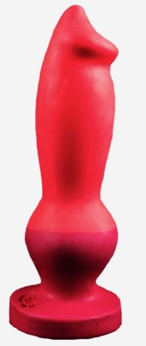 Красный фаллоимитатор  Стаффорд large  - 26 см. - Erasexa - купить с доставкой в Новосибирске