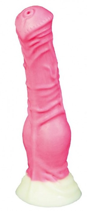Розовый фаллоимитатор  Пони mini  - 18,5 см. - Erasexa - купить с доставкой в Новосибирске
