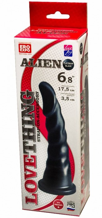 Насадка для трусиков харнесс Alien - 17,5 см. - LOVETOY (А-Полимер) - купить с доставкой в Новосибирске
