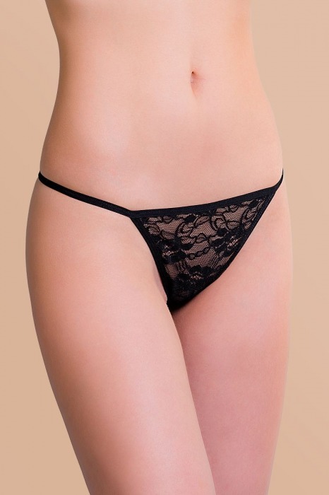 Трусики-стринги Lillian с декором - Erolanta купить с доставкой