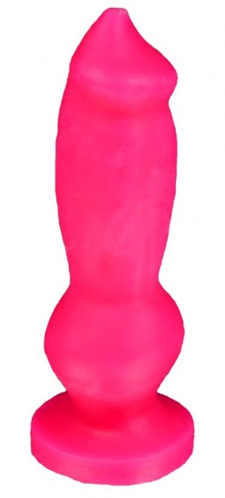 Ярко-розовый фаллоимитатор  Стаффорд mini  - 17 см. - Erasexa - купить с доставкой в Новосибирске