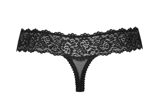 Сексапильные кружевные трусики-стринги - Obsessive купить с доставкой