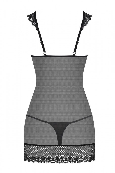 Сексапильная сорочка с кружевным воротником - Obsessive купить с доставкой