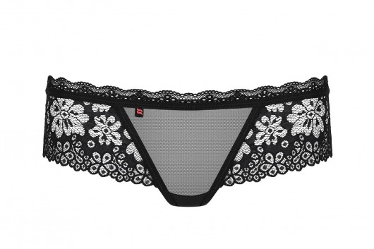 Кружевные трусики-шорты с цветочным рисунком - Obsessive купить с доставкой