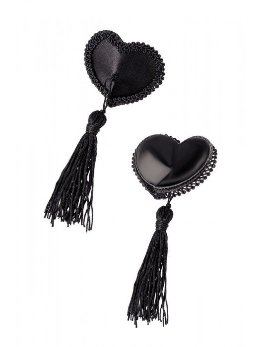 Сексуальные пэстис в форме сердец с кисточками - Erolanta купить с доставкой
