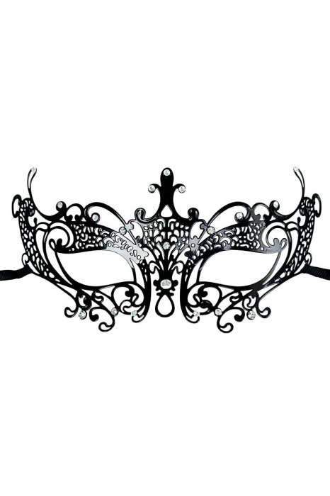 Черная металлическая маска TOYFA Theatre - ToyFa купить с доставкой