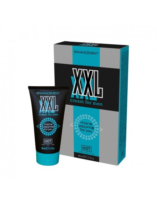Ухаживающий крем Hot XXL для интимной зоны - 50 мл. - HOT - купить с доставкой в Новосибирске