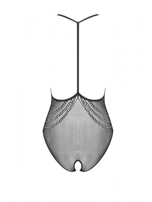 Обольстительное кружевное боди (большой размер) - Obsessive купить с доставкой