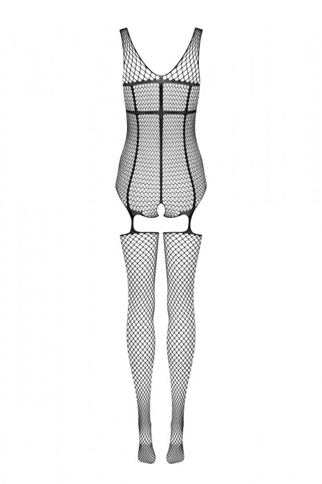 Чувственный контактный комбинезон-сетка - Obsessive купить с доставкой