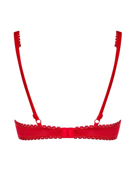 Возбуждающий бюстгальтер с открытыми чашечками - Obsessive купить с доставкой