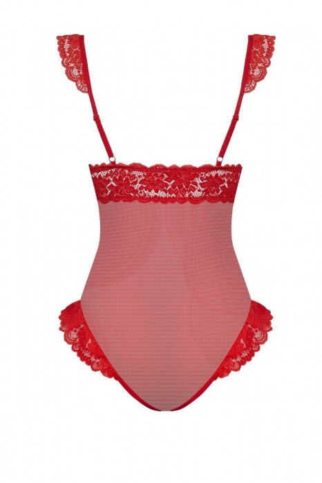 Соблазнительное боди с кружевом - Obsessive купить с доставкой