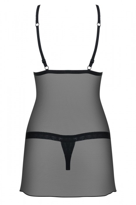 Эротичная сорочка с открытым лифом - Obsessive купить с доставкой