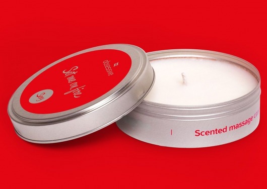 Массажная свеча с феромонами Sexy - 100 мл. - Obsessive - купить с доставкой в Новосибирске