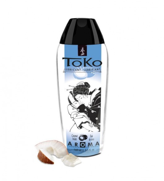 Интимный гель TOKO Cononut Water с ароматом кокоса - 165 мл. - Shunga - купить с доставкой в Новосибирске