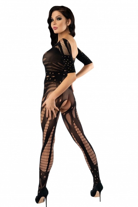 Оригинальный кэтсьюит с геометрическими узорами - Джага-Джага купить с доставкой