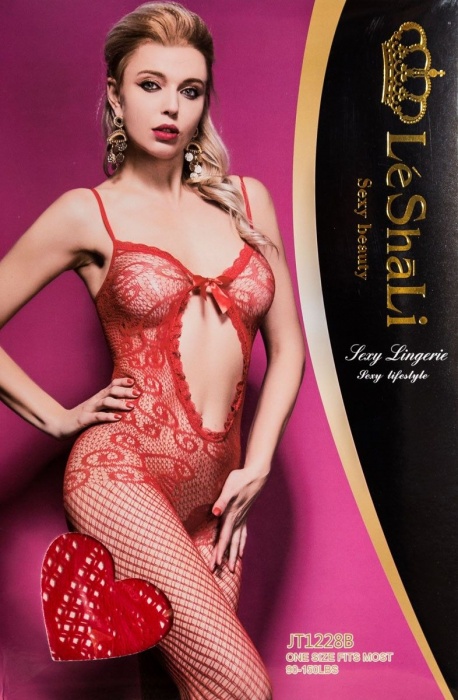 Кружевной кэтсьюит с вырезом под лифом - Джага-Джага купить с доставкой