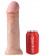 Фаллоимитатор-гигант телесного цвета на присоске 11  Cock - 28 см. - Pipedream