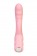 Нежно-розовый вибратор с клиторальным стимулятором Nalone Pure - 20,7 см. - Nalone