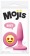 Розовая силиконовая пробка Emoji Face ILY - 8,6 см. - NS Novelties - купить с доставкой в Новосибирске