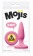 Розовая силиконовая пробка Emoji SHT - 8,6 см. - NS Novelties - купить с доставкой в Новосибирске