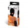 Черная эластичная маска на голову с прорезью для рта - Lux Fetish - купить с доставкой в Новосибирске
