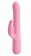 Нежно-розовый вибромассажер Julian с волновой ротацией - 17,8 см. - Baile