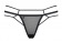 Эффектные трусики-стринги со стреп-лентами - Obsessive купить с доставкой
