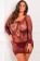 Короткое ажурное женское платье на шнуровке - Rene Rofe купить с доставкой
