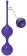 Фиолетовые виброшарики с пультом управления K-Balls - ML Creation