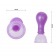 Фиолетовые вакуумные помпы для сосков с вибрацией - Baile