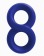 Синее эрекционное кольцо-восьмерка Infinity Ring - NS Novelties - в Новосибирске купить с доставкой