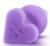 Фиолетовая анальная пробка Naughty Candy Heart Do Me Now - 8,9 см. - Blush Novelties - купить с доставкой в Новосибирске