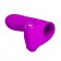 Лиловая вибронасадка на палец Maxwell - Baile купить в Новосибирске с доставкой в Orgasmix.ru Лиловая вибронасадка на палец Maxwell - Baile