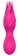 Розовый клиторальный стимулятор FLUTTERING TULIP - 14,5 см. - Dream Toys