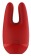 Красный клиторальный стимулятор HEBE - 10,6 см. - Dream Toys